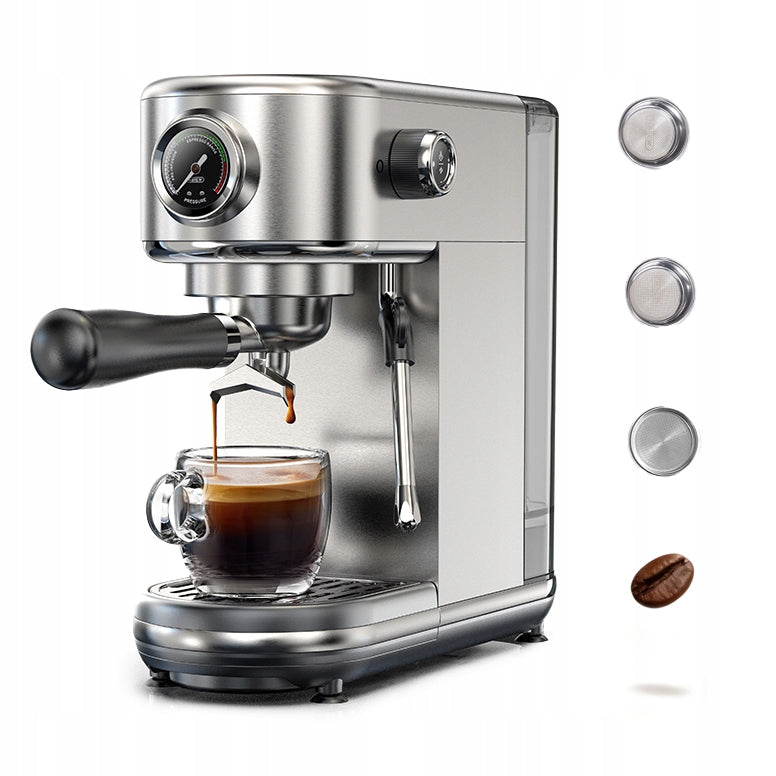HiBREW H10B 20Bar Coffee Maker 1350W Fast Heat 1 3L Removable Tank Espresso