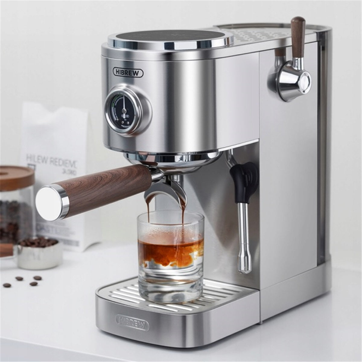 HiBREW H13 DUAL BOILER 58MM TOUCHSCREEN COLD BREW 2100W Manufacturer code HiBREW-H13-SL