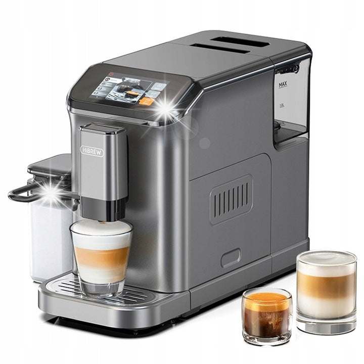 HiBREW H16 Fully Automatic Espresso Machine Cappuccino With Grinder 20 bars