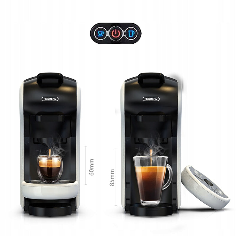 HiBREW H1A Coffee Machine 19 Bar 4in1 Hot & Cold Multiple Capsule White Manufacturer code H1A_WH