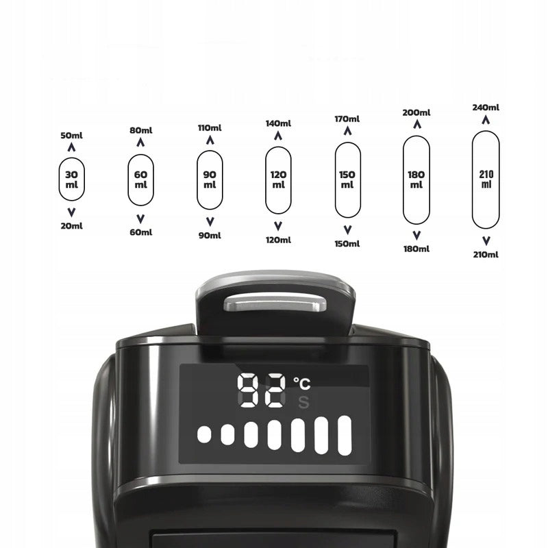 HiBREW H1B 6 in 1 Capsule Coffee Machine 20Bar Espresso Maker Brand HiBREW