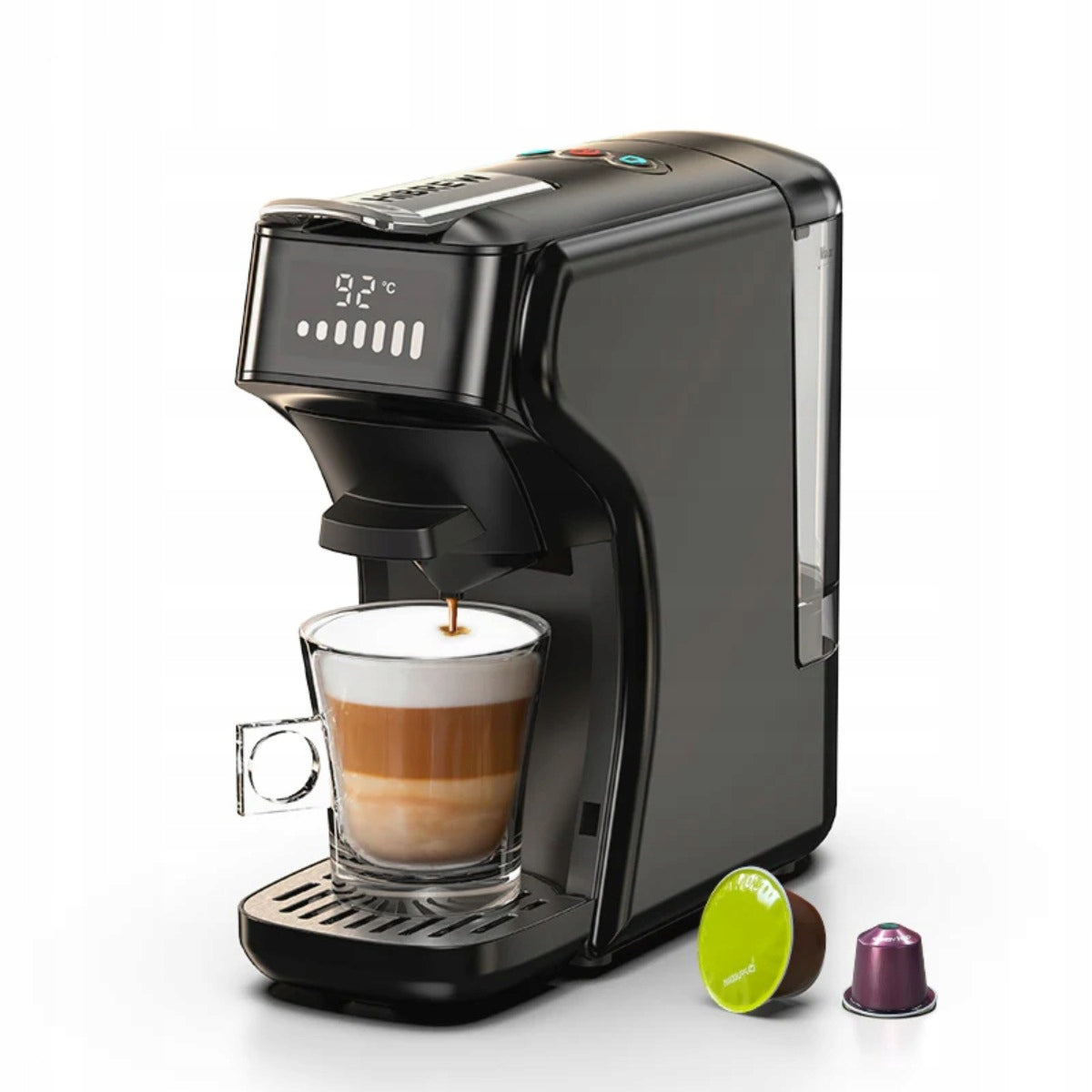 HiBREW H1B 6 in 1 Capsule Coffee Machine 20Bar Espresso Maker
