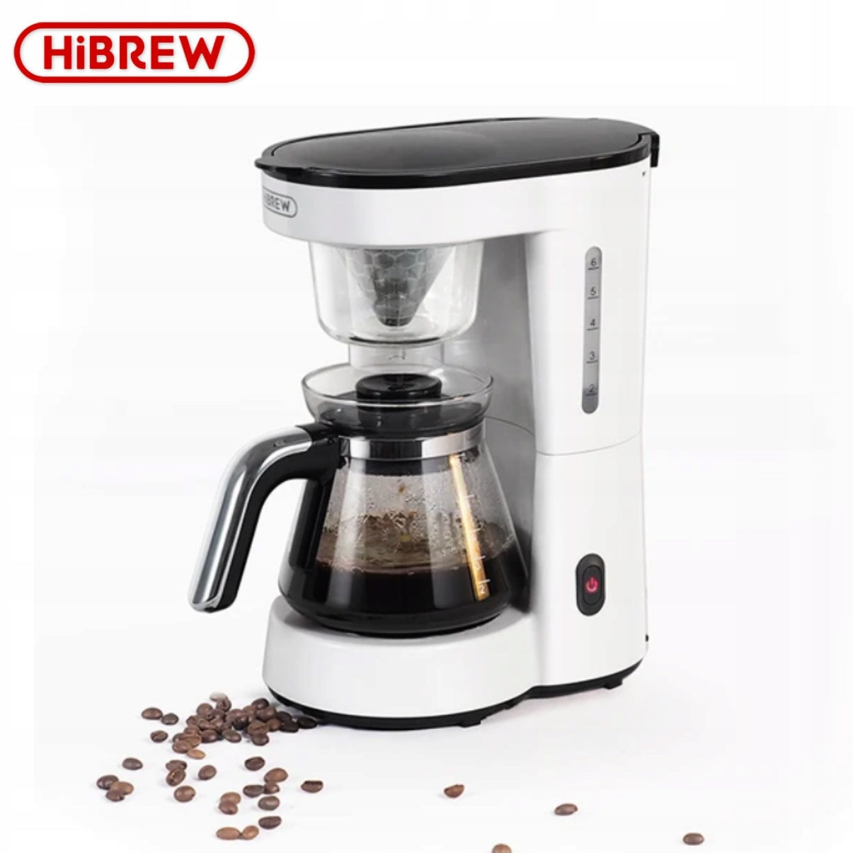HiBREW H2B 1450 W black Espresso machine Model H2B