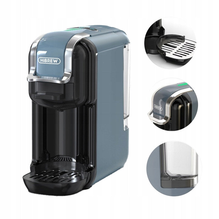 HiBREW H2B 5 in 1 Multiple Capsule Coffee Machine 20Bar H2B 1450w