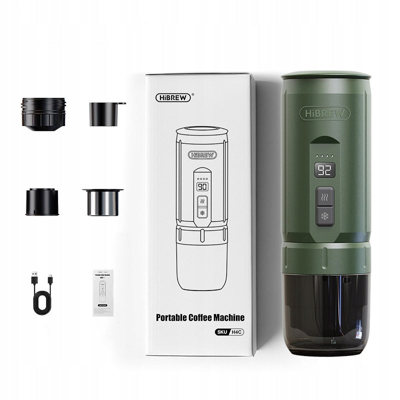HiBREW H4C Classic green Espresso machine