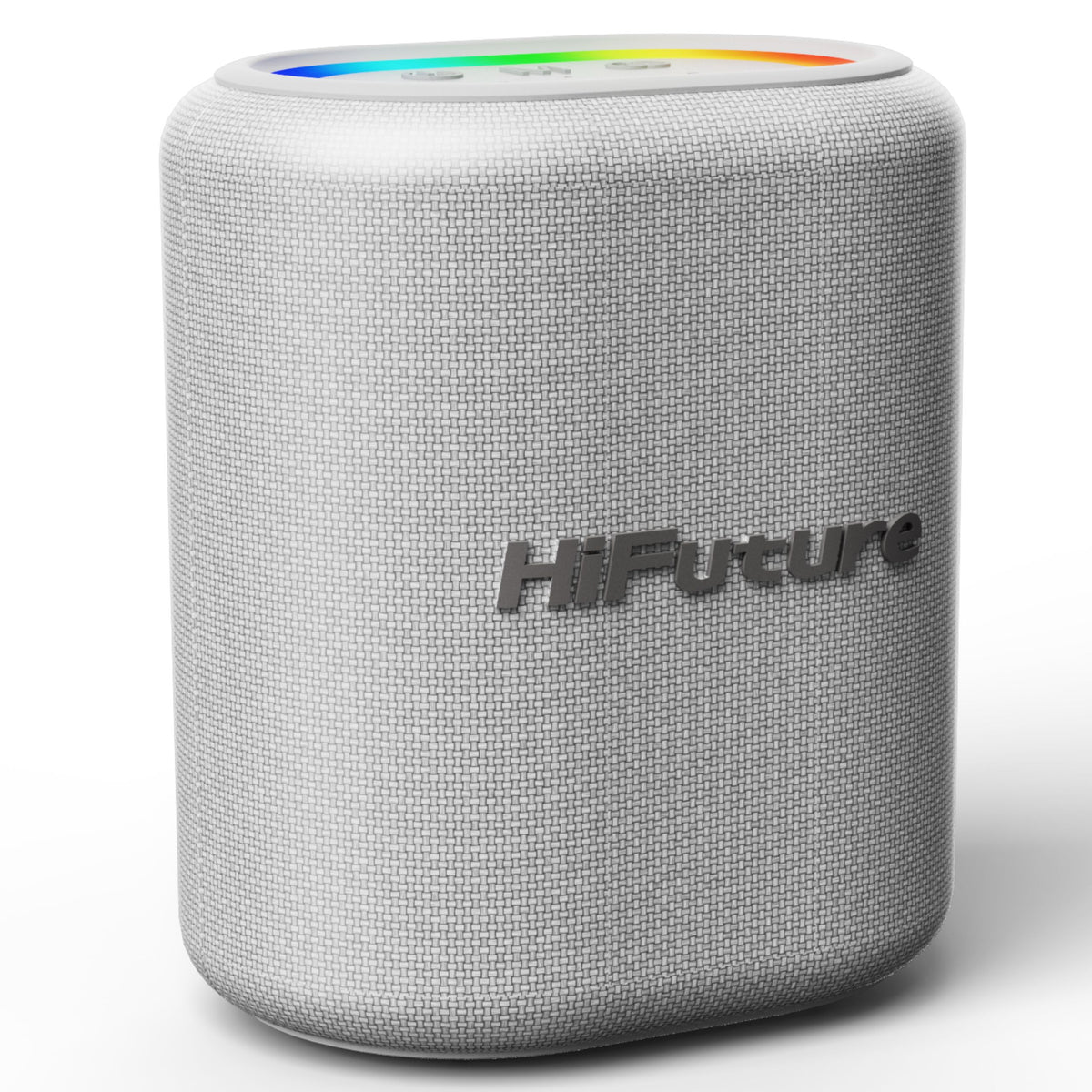 HiFuture Vocalist 100 Compact Wireless Speaker Silver Packaging status original