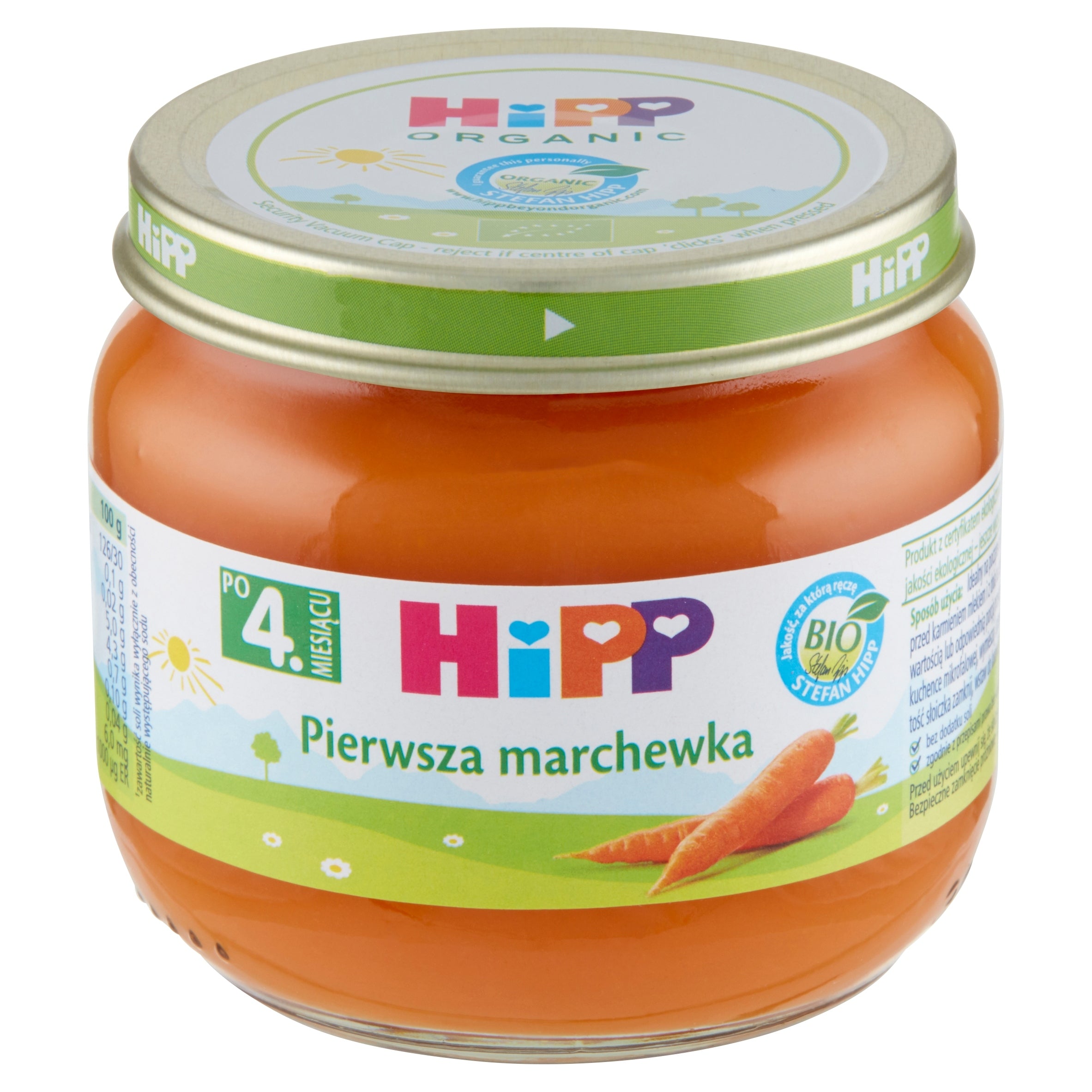 HiPP BIO First carrot after 4 months 80 g Age range from 4 months