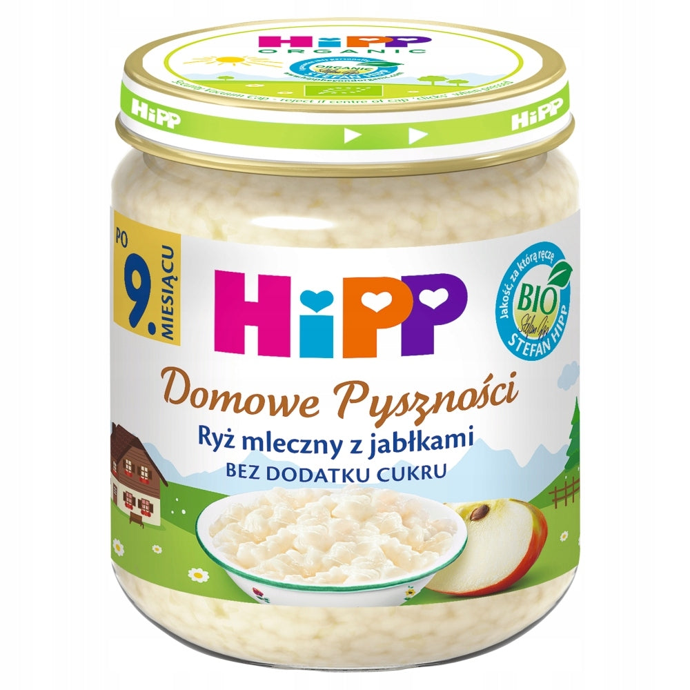 HiPP Milk rice with apples BIO 190g after 9 months Brand Hipp