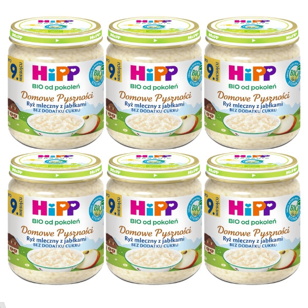 HiPP Milk rice with apples BIO 190g after 9 months Manufacturer code 9062300110484