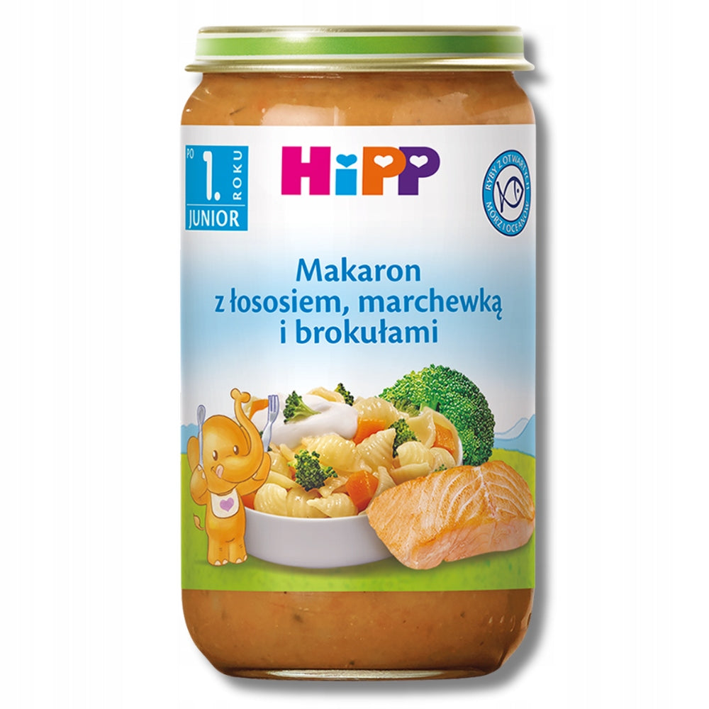 HiPP dishes LUNCHES after 1 year MIX JARS 250g x7 Packaging status original