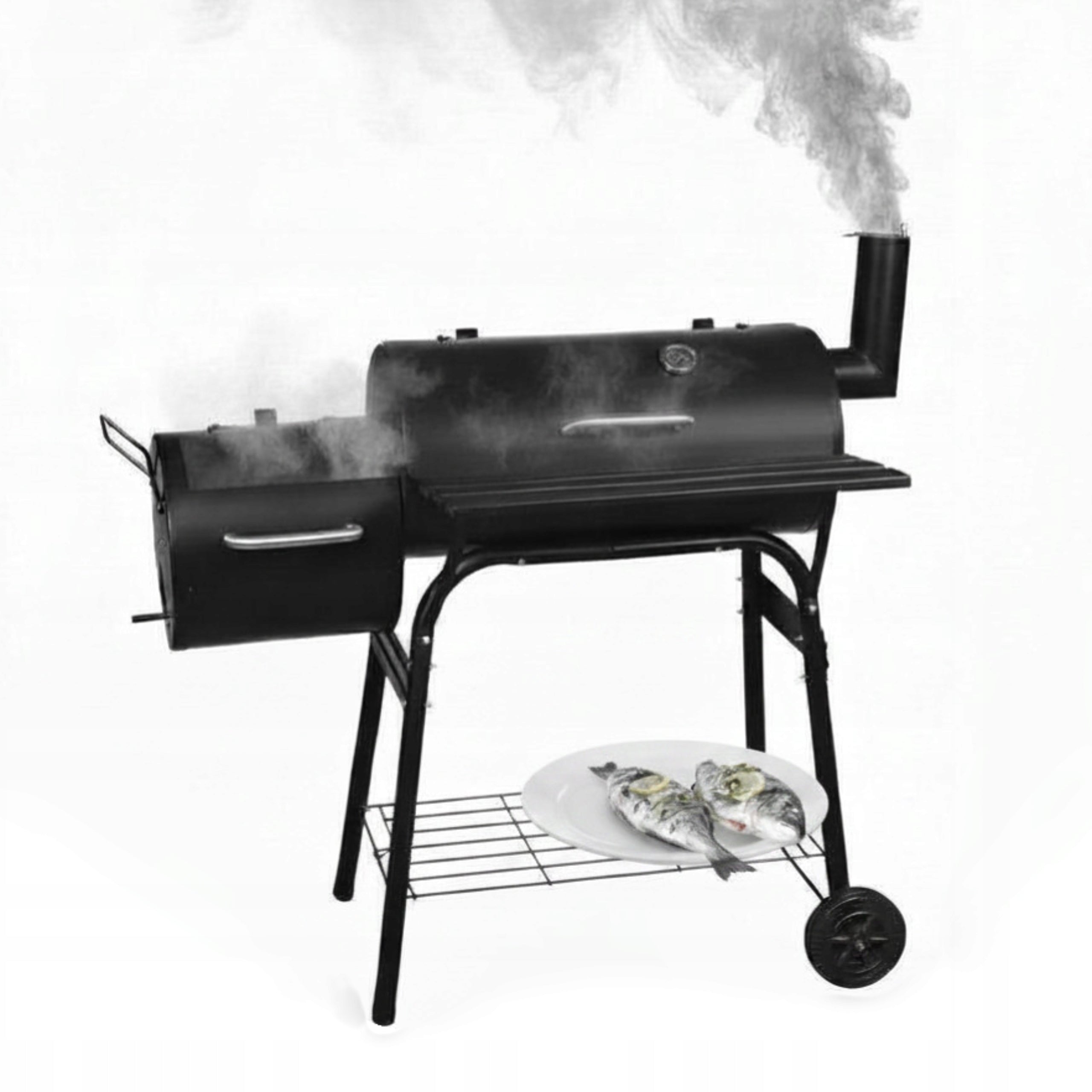 HiT SUMMER SEASON GRILL Smokehouse Charcoal Garden aGa Cover Large