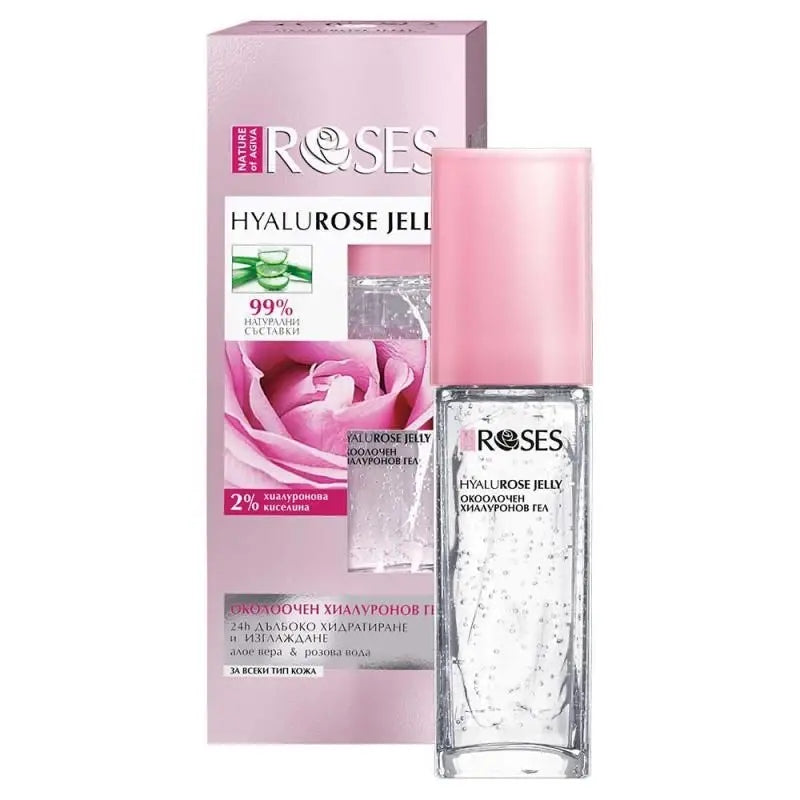 Augengel Rosen Hyalurose Jelly Feuchtigkeitsspendendes Augengel 40 ml 