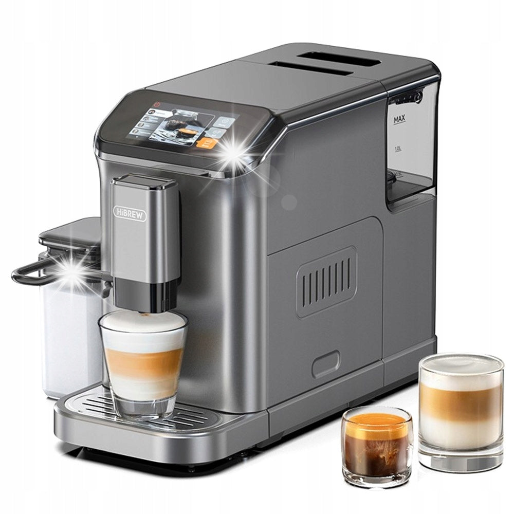 Hibrew H16 Espresso Machine with Milk Frother, Touch Panel, 1350W
