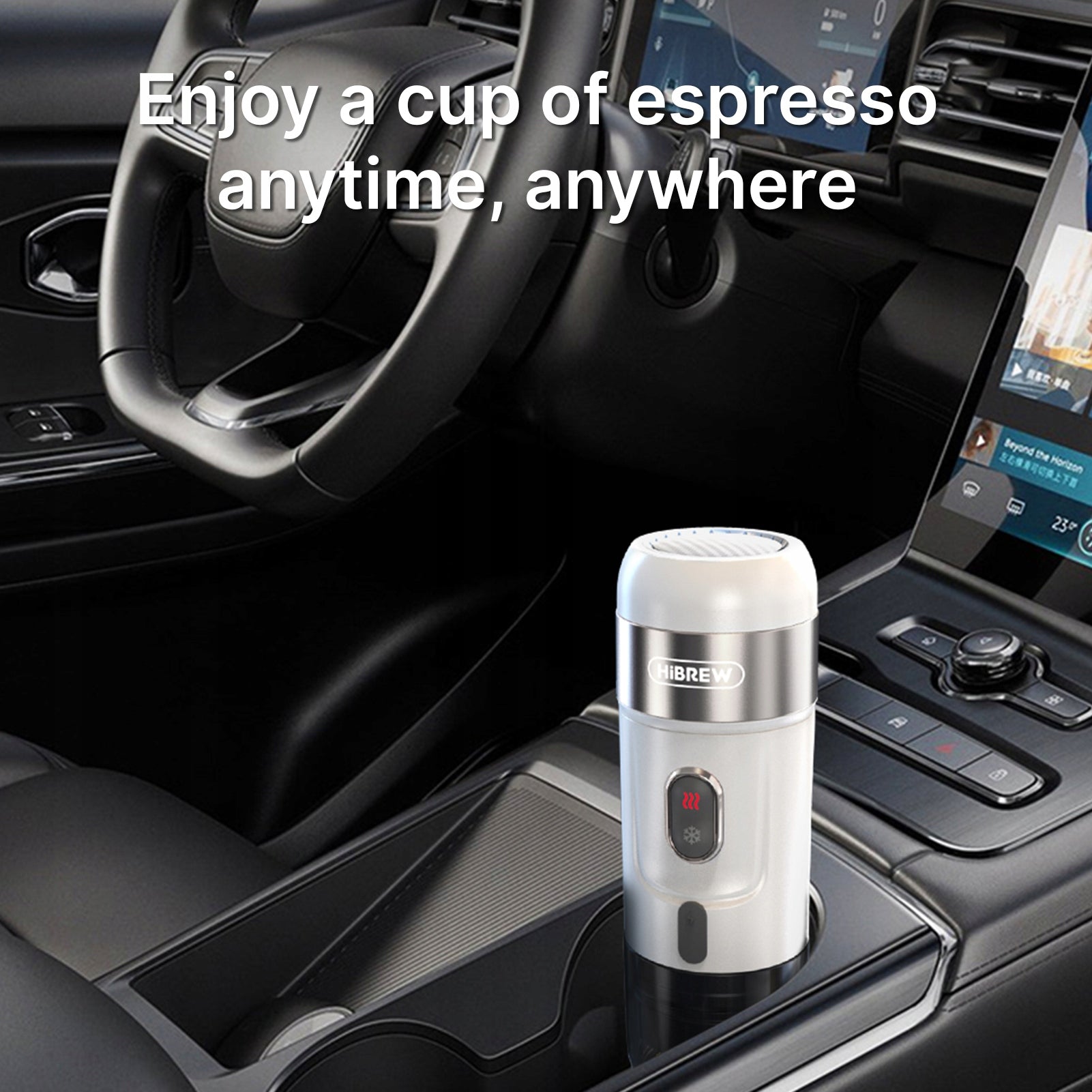 Hibrew Portable Coffee Machine for Car and Home 3 in 1 OH Manufacturer code AG250508001300