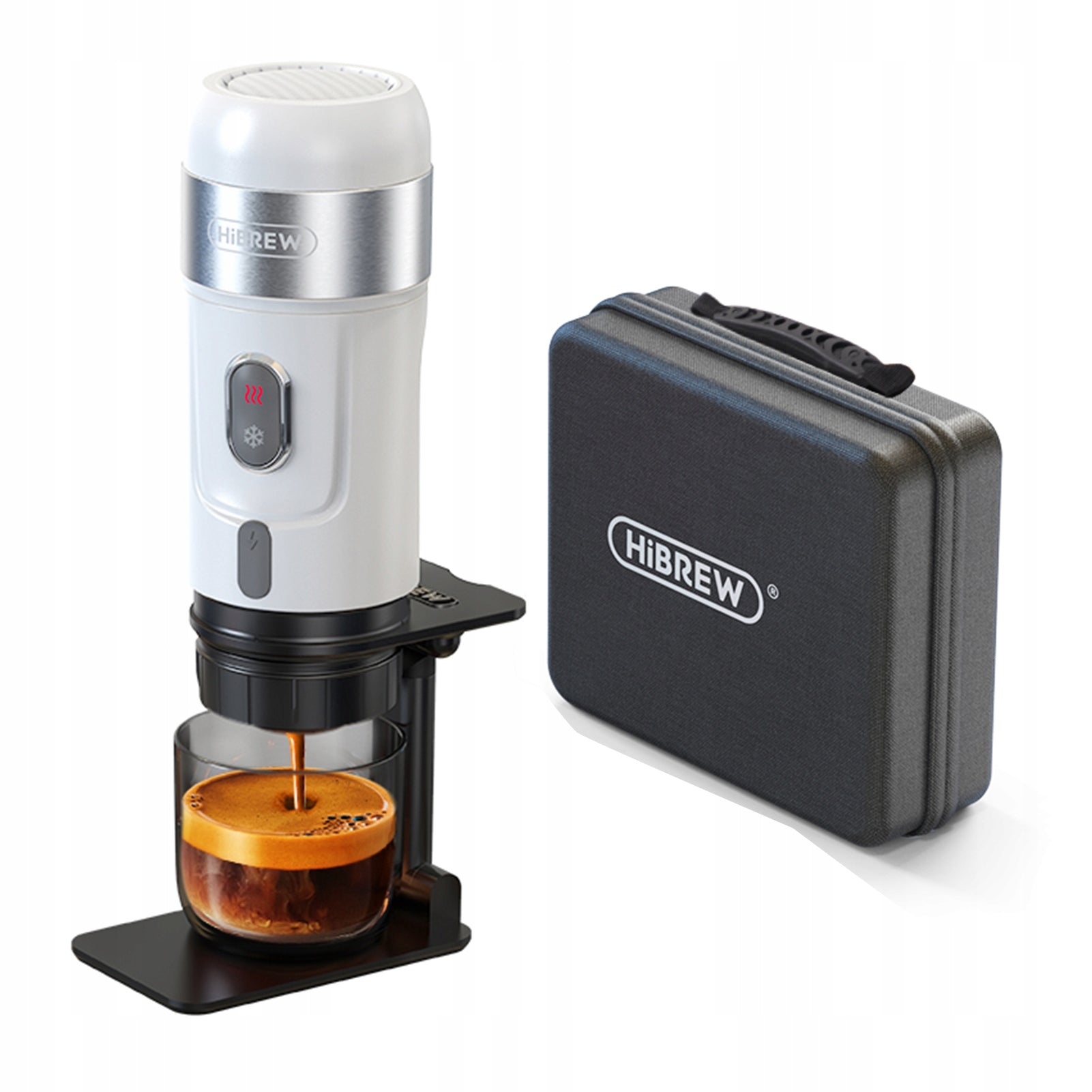 Hibrew Portable Coffee Machine for Car and Home 3 in 1 OH