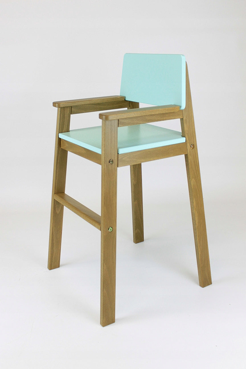 High Chair For Children for Table HANIA Oak Stain Mint 46 EAN (GTIN) 5905331986106