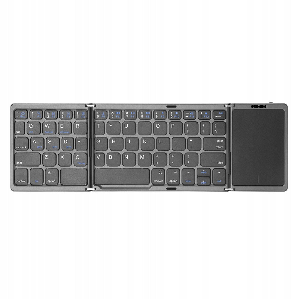 High-End Wireless Bluetooth Foldable Keyboard with Touchpad