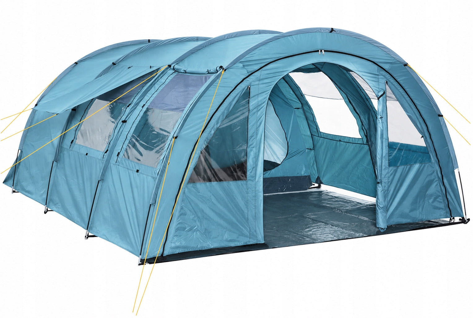 High Large Tent 16m² VERONA II XL 4 persons 5000mm Black cabins HIT SEASON Manufacturer code VC-224