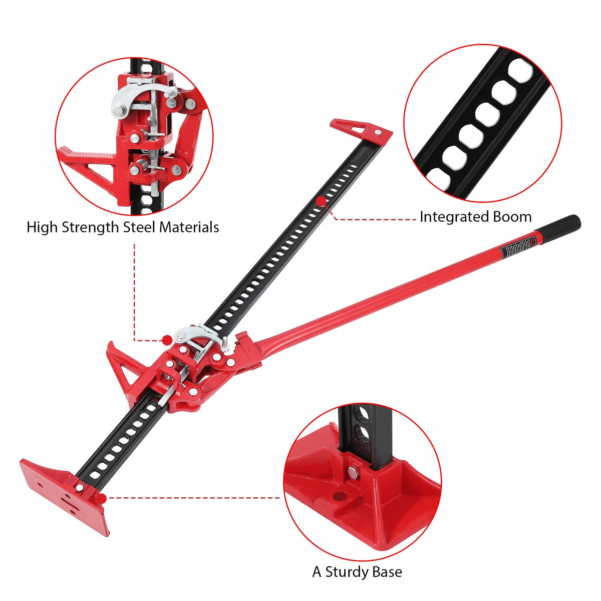 High Lift Jack, 3.5 Ton, 83cm, Wide Base Manufacturer code Zhejiang Beiduozhi Wooden Toys Co.,Ltd