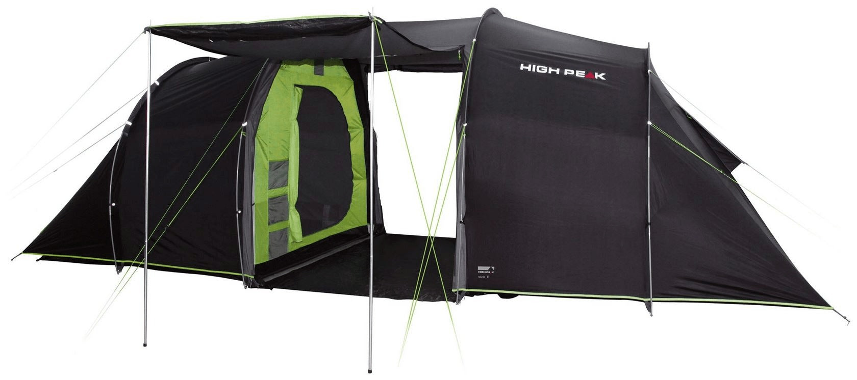 High Peak Tauris 6 Tunnel Tent Black