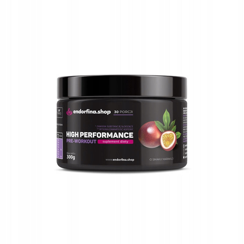 High Performance Pre Workout passion fruit 300g Endorfina.shop