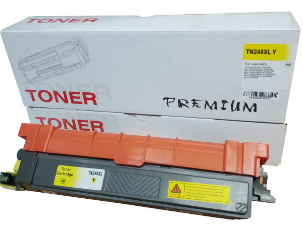 High Performance Toner Cartridge for Brother TN-248XL Yellow, DCP-L3515, HL-L3215 CHIP