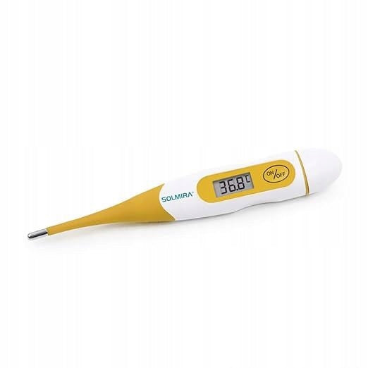 High Precision Digital Thermometer Yellow