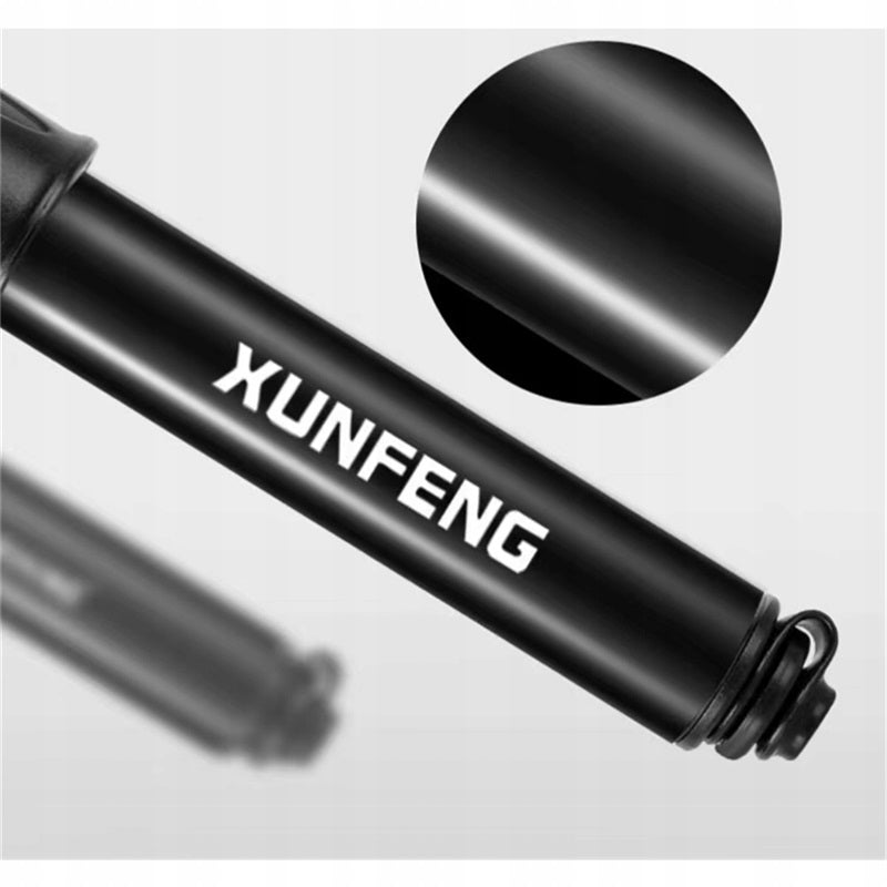 High Pressure Bicycle Pump - Compatible with American Injections Dominant material aluminum