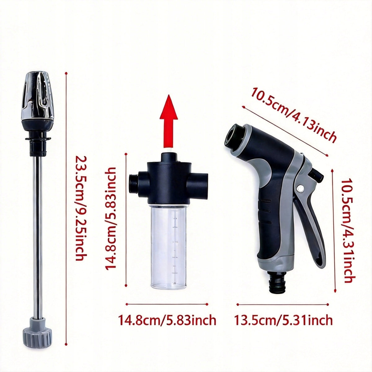 High Pressure Garden Gun Nozzle Kit Kind other