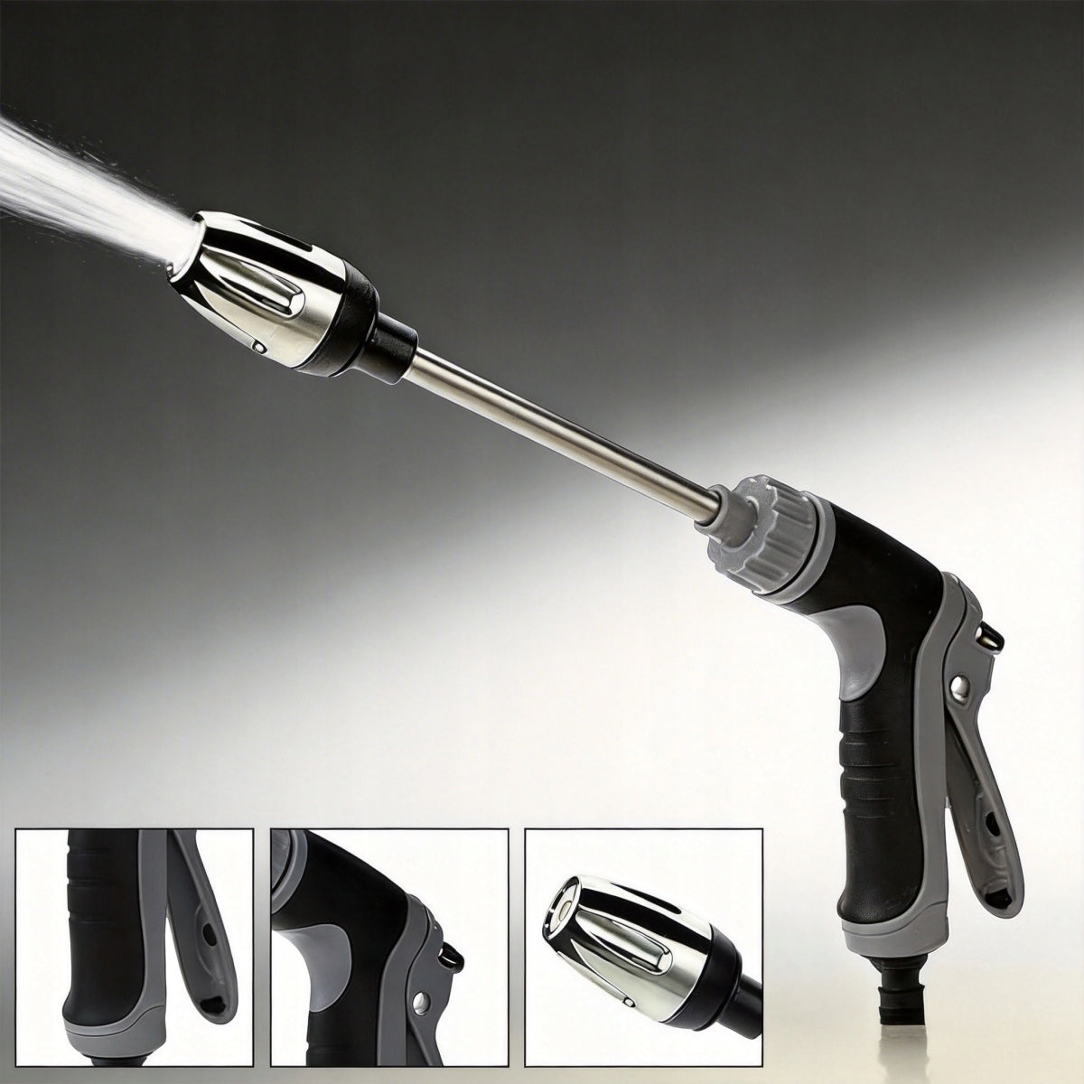 High Pressure Garden Gun Nozzle Kit Packaging status original