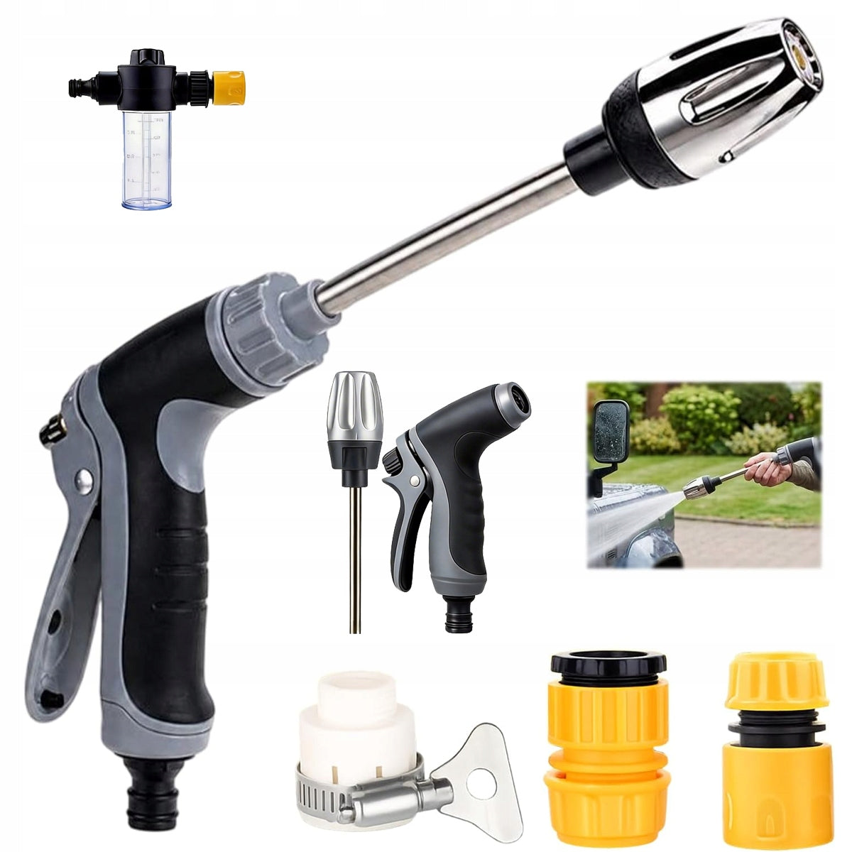 High Pressure Garden Gun Nozzle Kit
