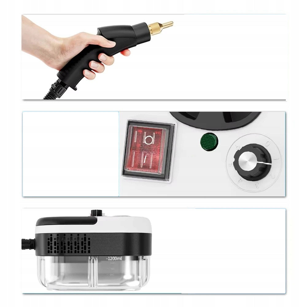 High Pressure Steam Vacuum Cleaner 2500W for Kitchen Car Home Power 2500 W