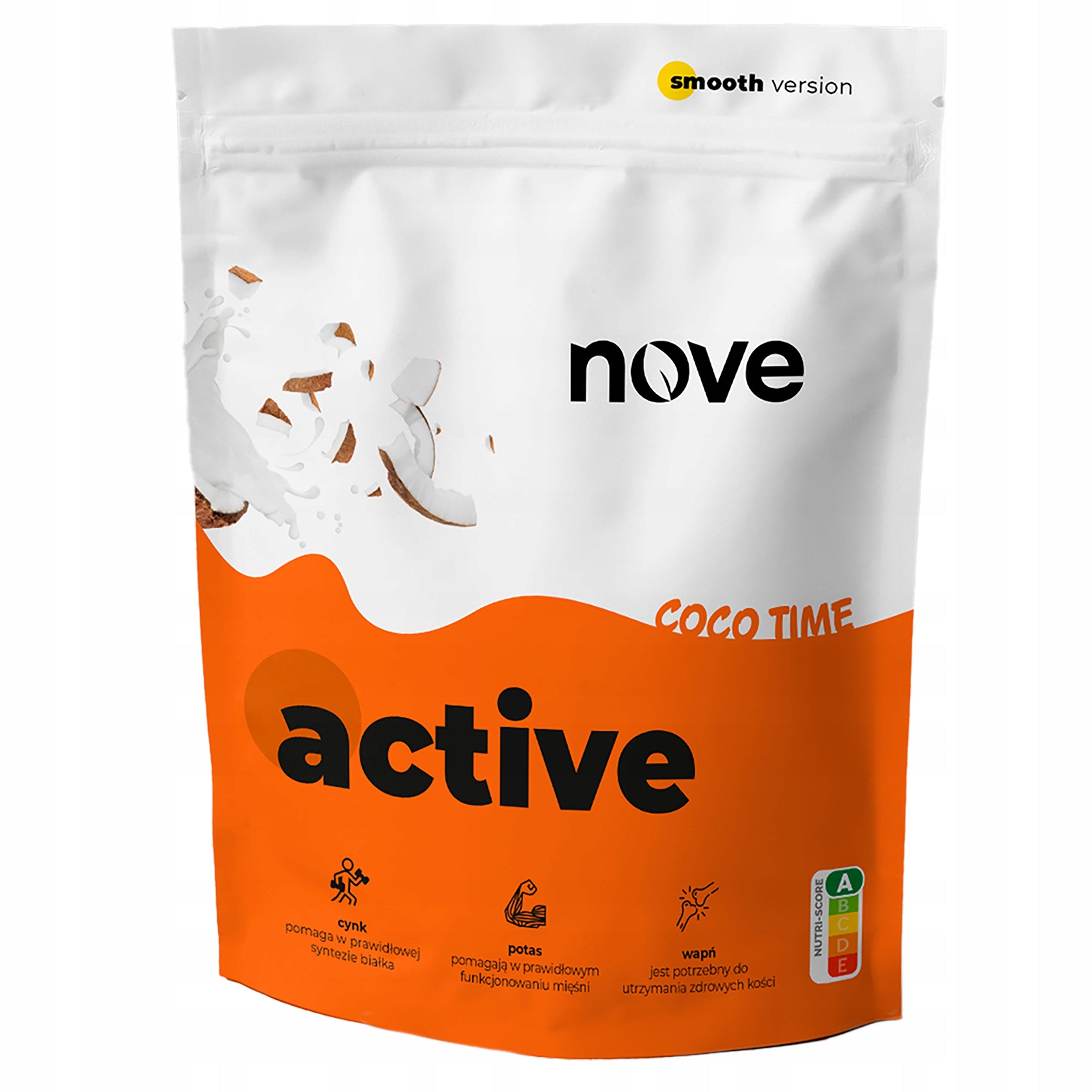 High Protein Meal Replacement NOVE Active 15 Servings Coconut 40g Protein