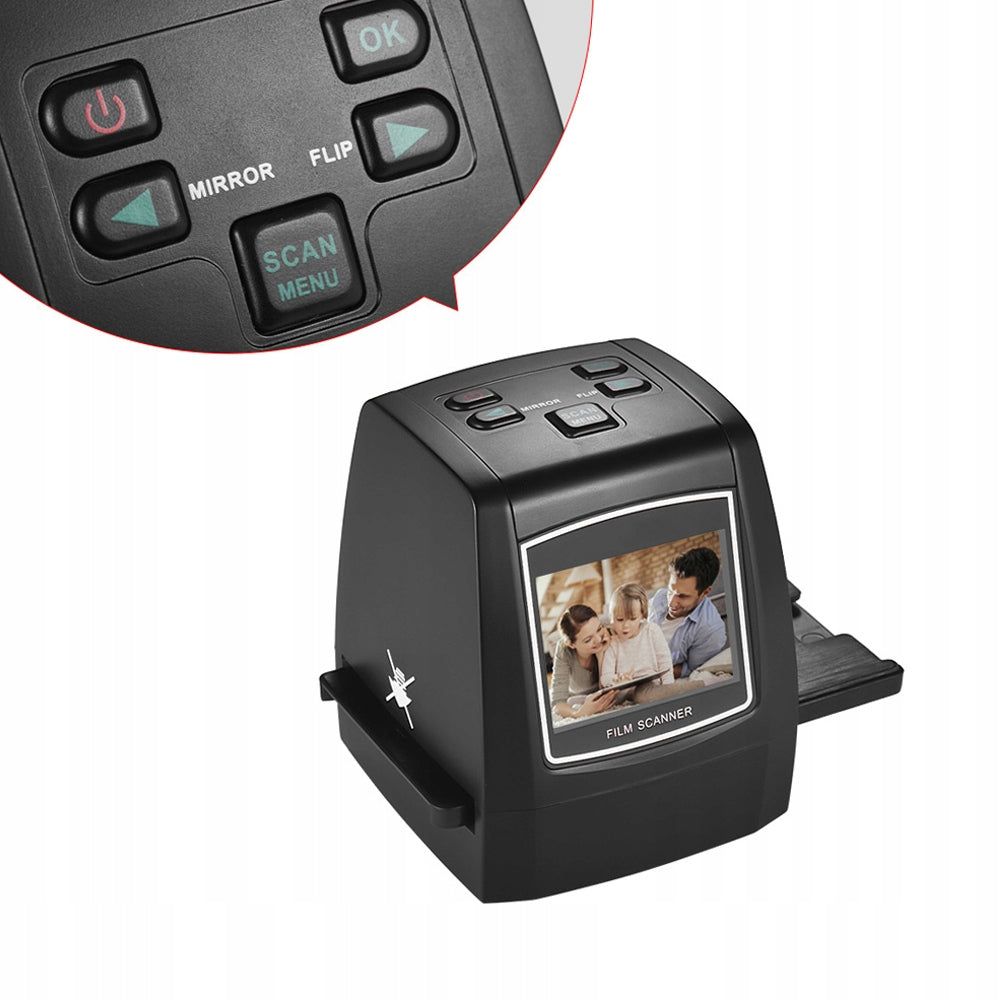 High Resolution Film Scanner 14MP/22MP Convert 35mm NJ