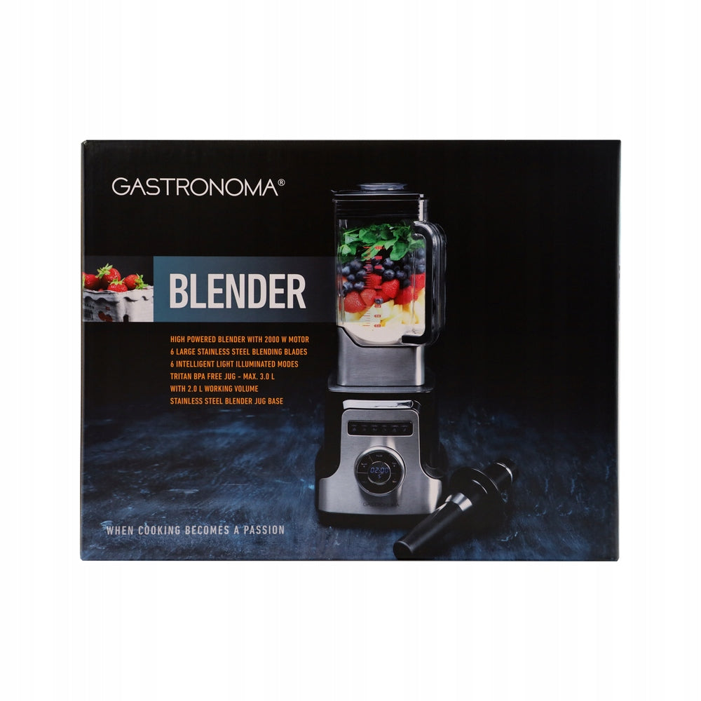 High Speed Cup Blender 2000W GASTRONOMA 18180001 LED Display Packaging status original