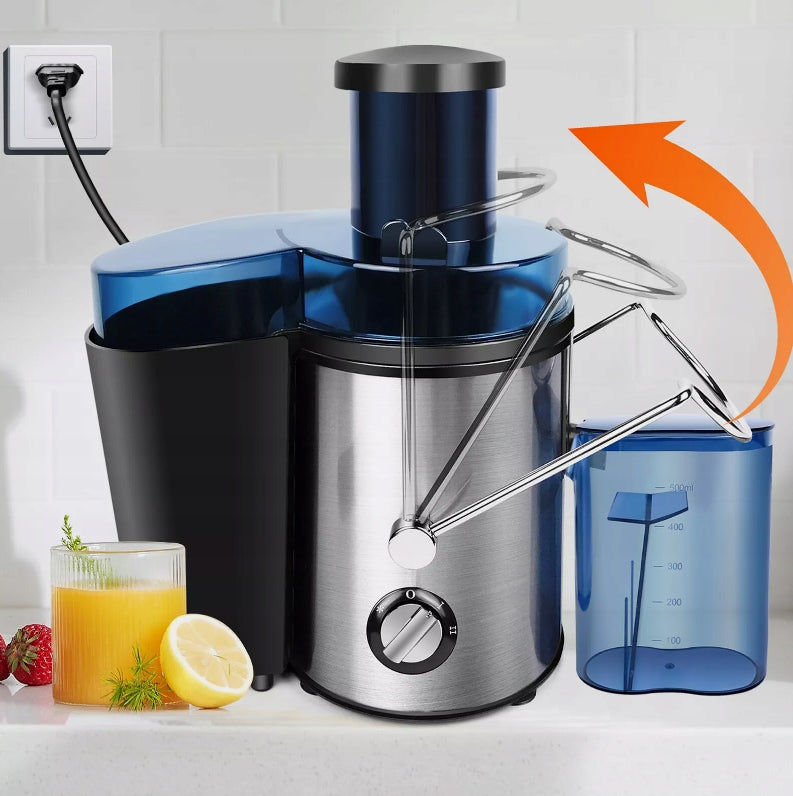High Speed Stainless Steel Juicer / Juicer for Fruit 600W - Grey Manufacturer code 2035