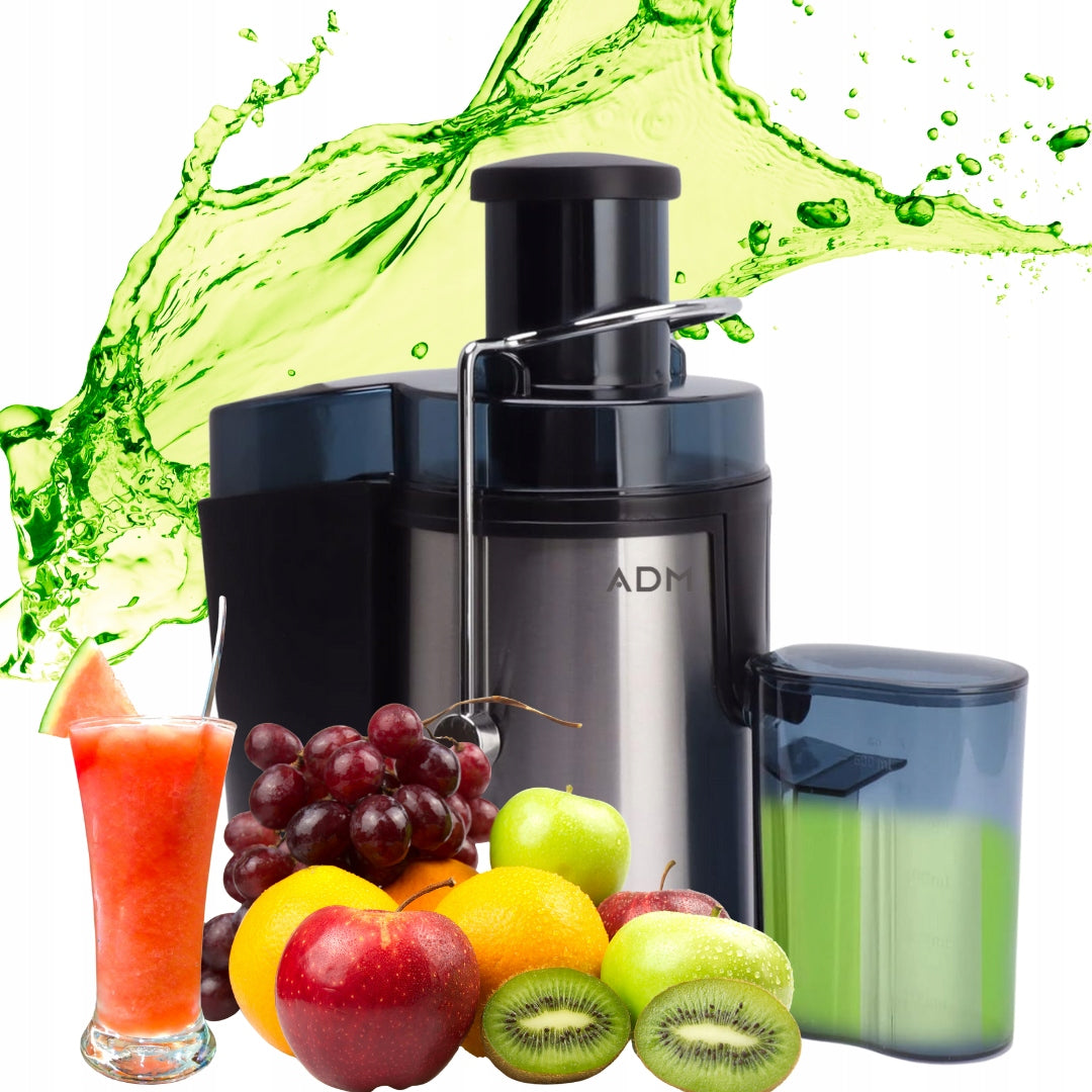 High Speed Stainless Steel Juicer / Juicer for Fruit 600W - Grey