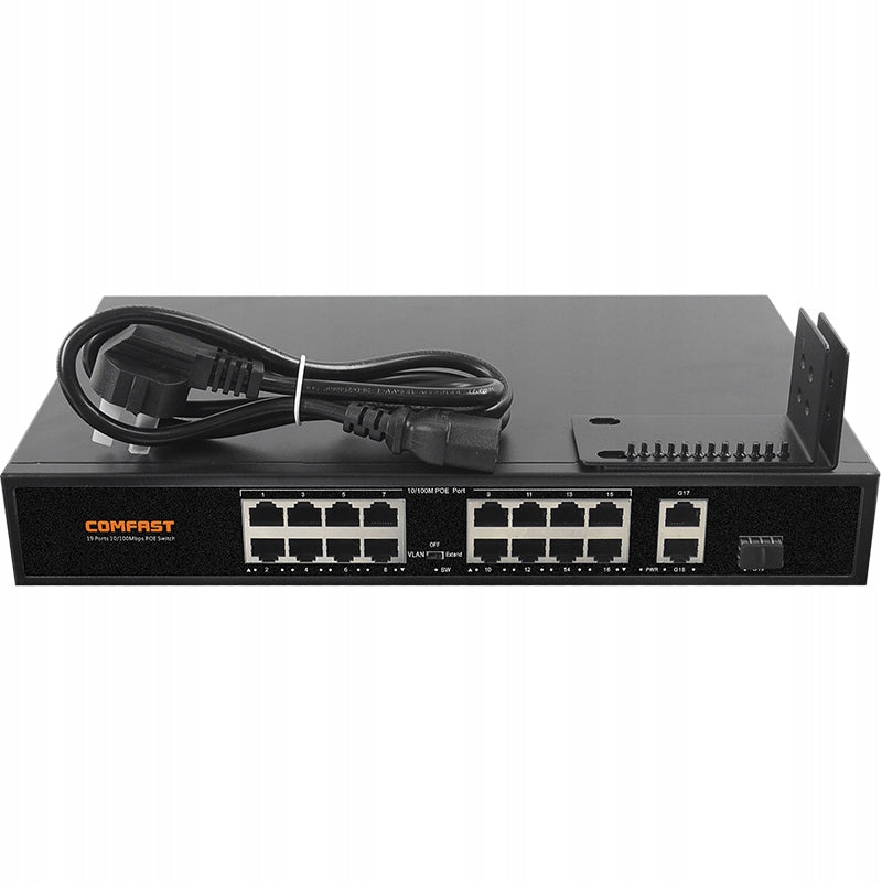 High Speed Switch 16x PoE IP 16 Ports + 2xGigabit + 1xSFP COMFAST