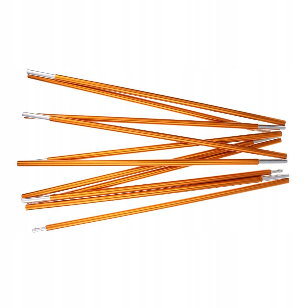 High Strength Lightweight Aluminum Alloy Tent Bar 11 Sections 355cm