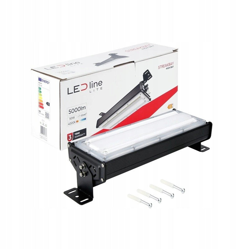 High bay LED lamp 50W 4000K STREAKBAY professional pitch hall industry EAN (GTIN) 5905378206748