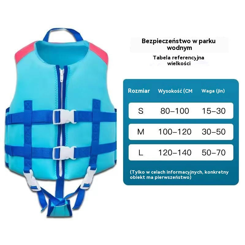 High buoyancy children's life jacket, swimming vest Size L