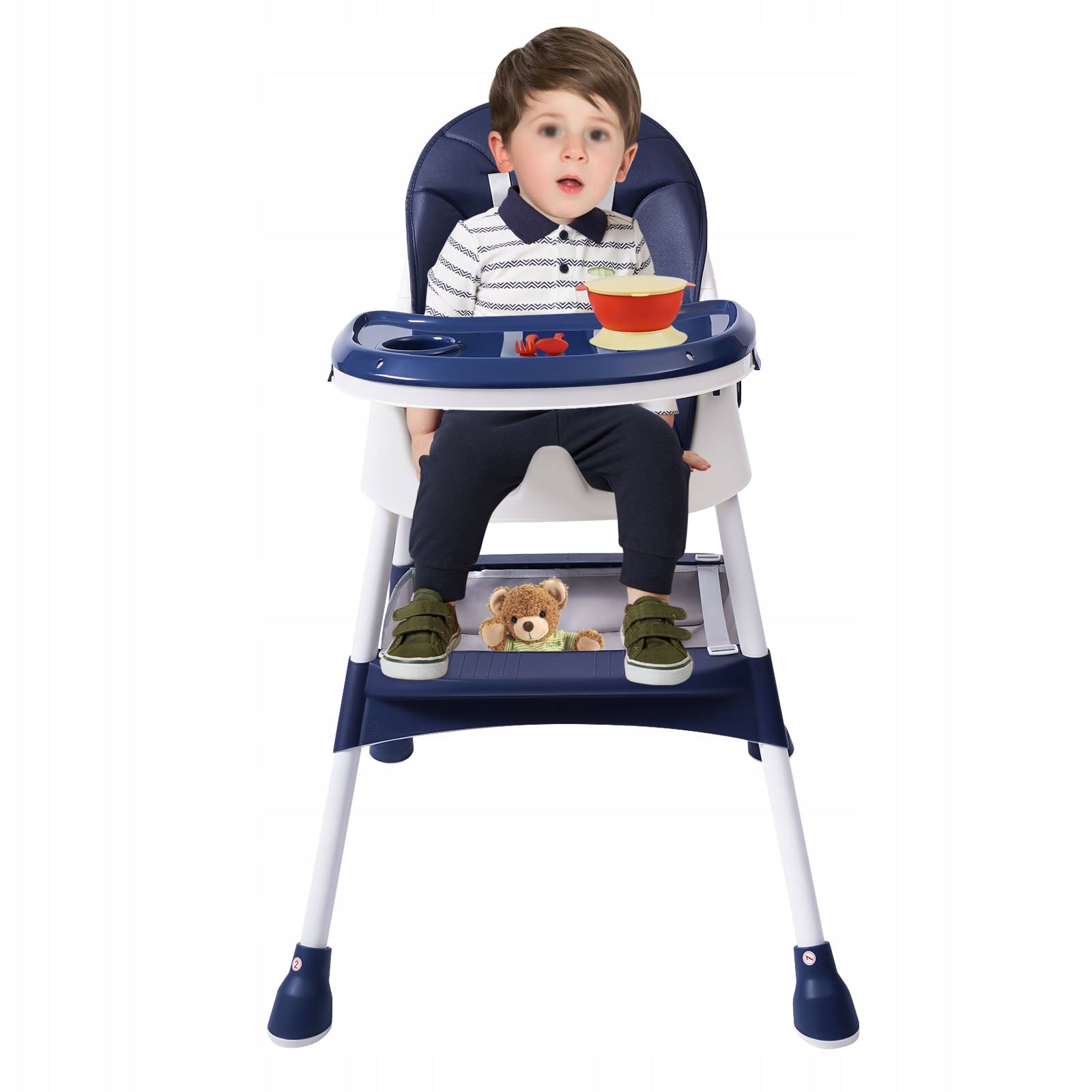 High chair for baby, 2 in 1, high chair for babies and toddlers Brand Sweety Fox