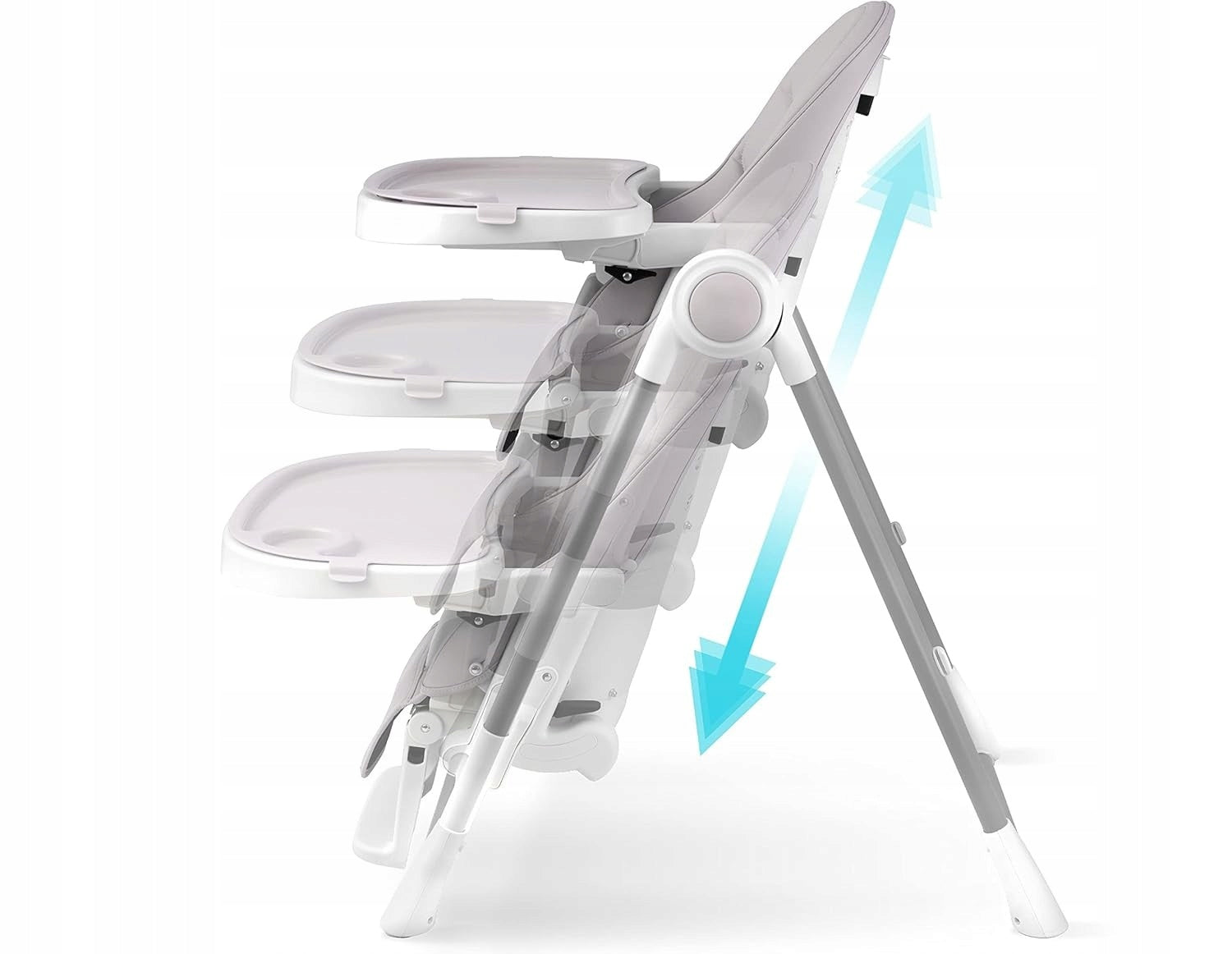 High chair infants 3in1 high with play headband adjustable Manufacturer code ki-bhs-01