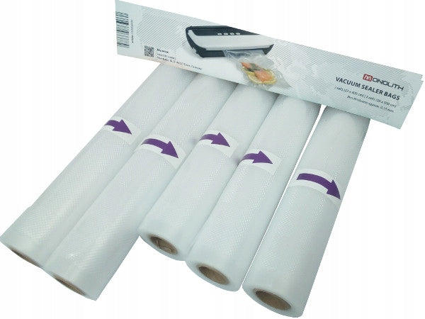 High-performance foil set for a vacuum packaging machine. 5 rolls / 15 meters