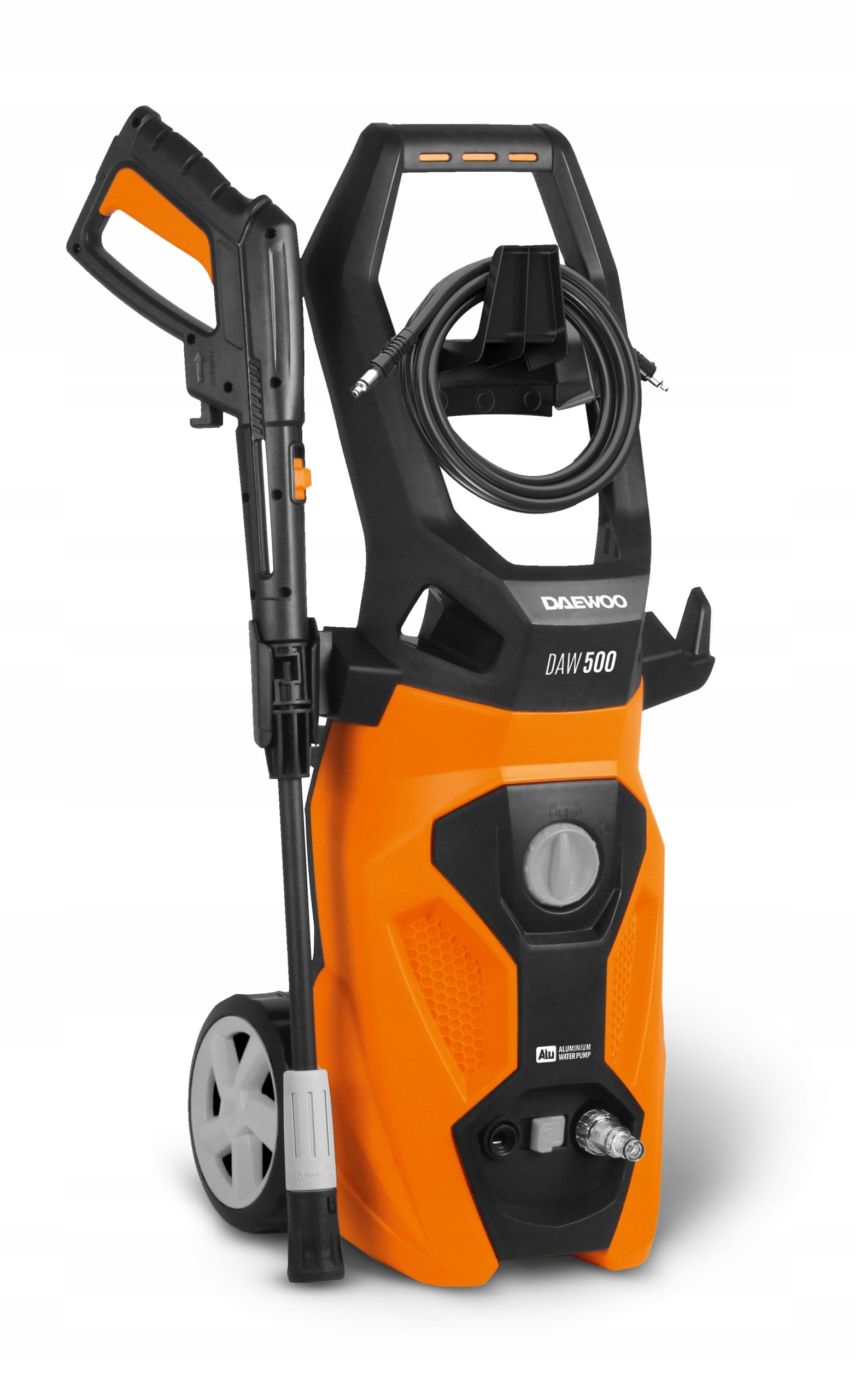 High pressure washer DAEWOO DAW 500 1800W 140bar 420l/h ALUMINUM PUMP Manufacturer code DAW 500