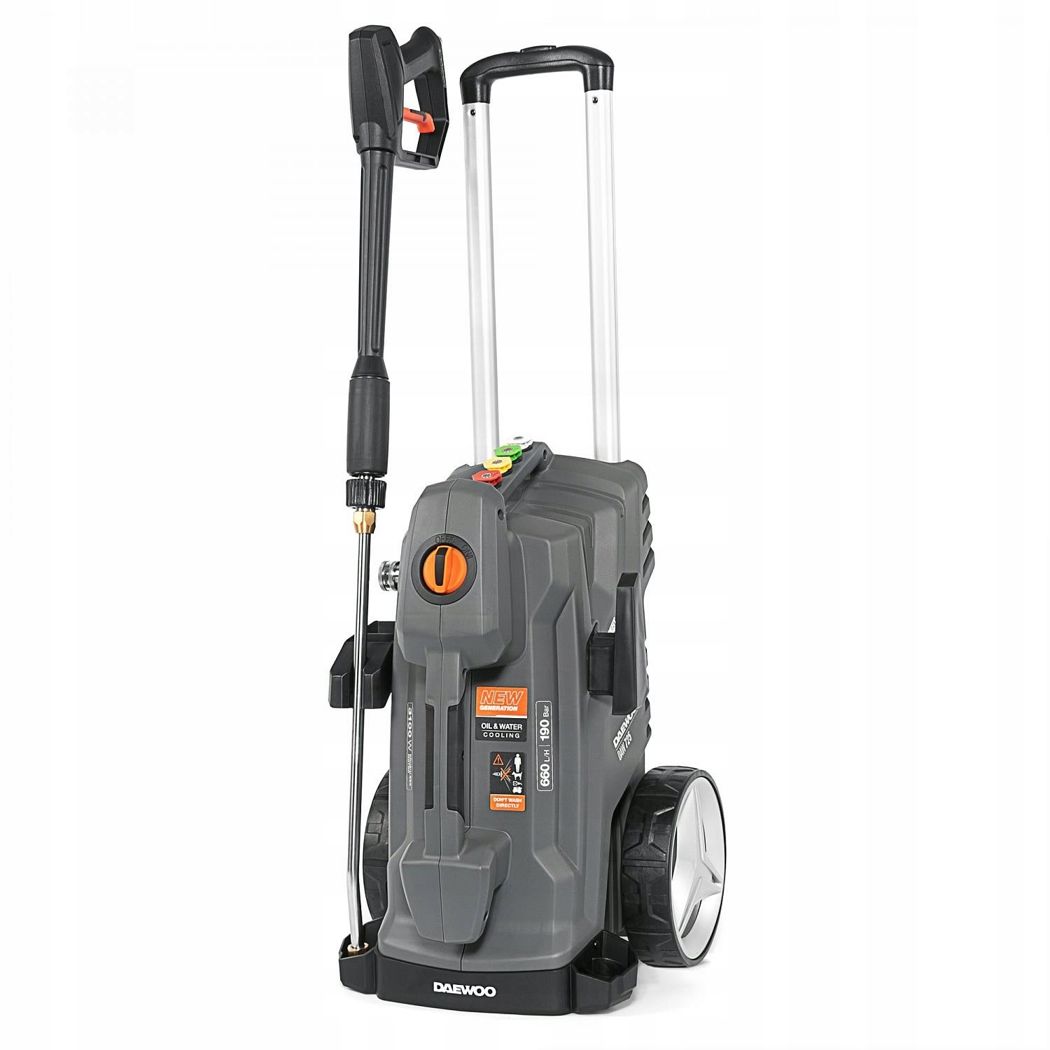High pressure washer DAEWOO DAW 725 3,1 kW 190 bar 660 l/h 10m AUTO STOP Brand Daewoo