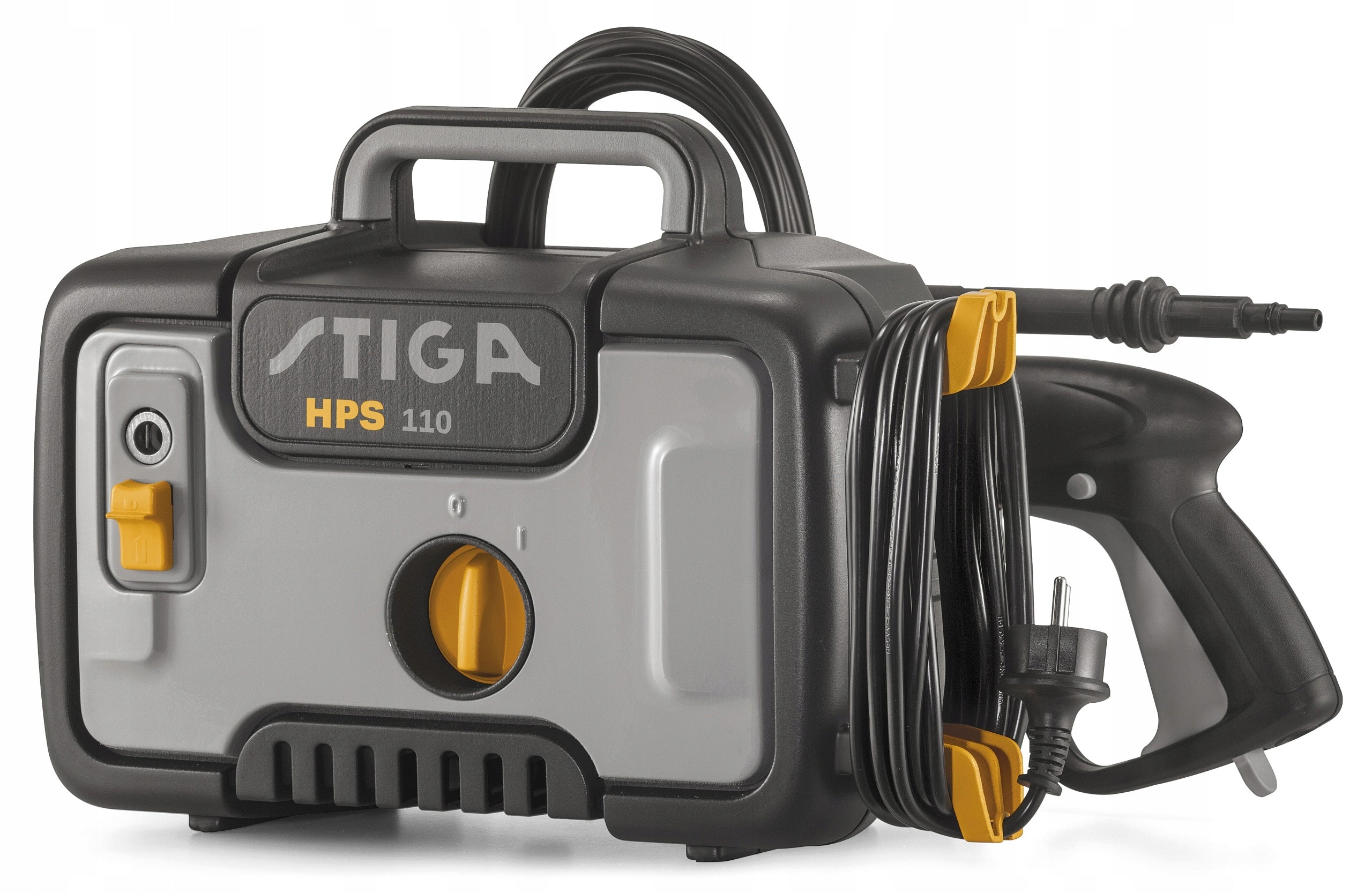 High pressure washer STIGA HPS 110 1400 W 390 l/h 5 m Aluminium Set Packaging status original