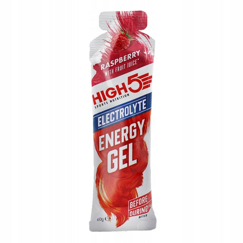 High5 - energy gel with raspberry flavoured electrolytes 60g