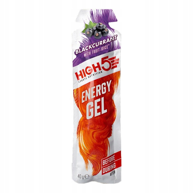 High5 - energy gel with vitamin B6 with blackcurrant flavor 40g