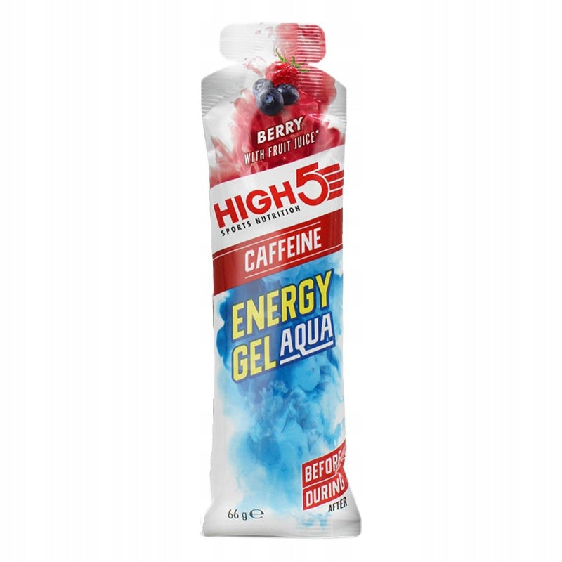 High5 - liquid energy gel with caffeine (30 mg) and vitamin B6 berry 66g